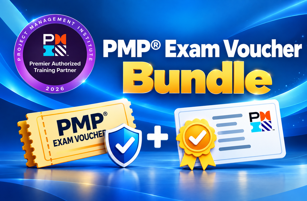 Official PMI Membership & PMP Exam Voucher Bundle