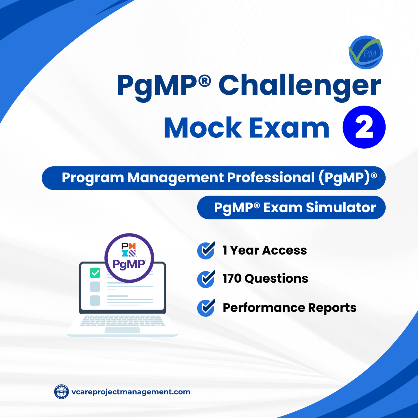 PgMP Challenger Mock Exam 2 (based on SPM5) | Exam Simulator